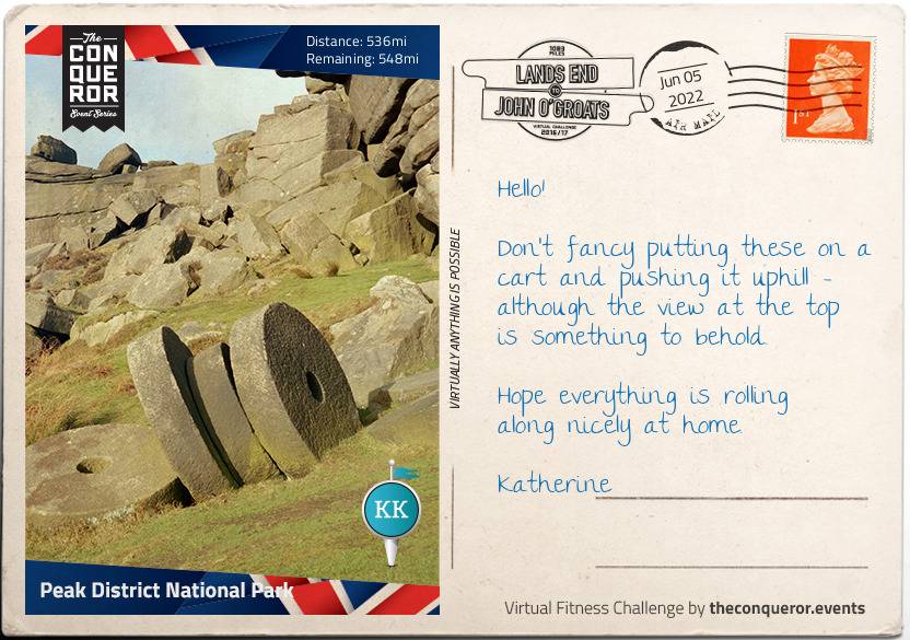 Peak District Postcard